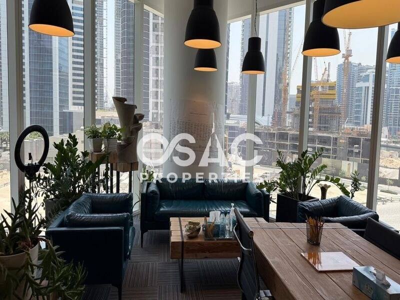Luxury Fitted Office | Burj View | 3 Min to Metro
